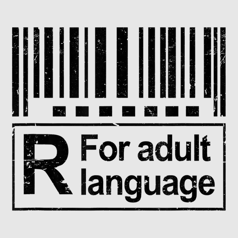 Barcode Sign R For Adult Language Warning Label Sign T Shirt Unisex Jogger by belewomritans | Artistshot