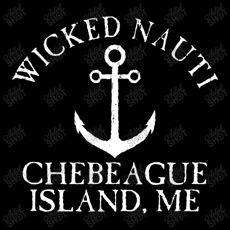 Wicked Nauti Chebeague Island Nautical Distressed Pocket T-shirt | Artistshot