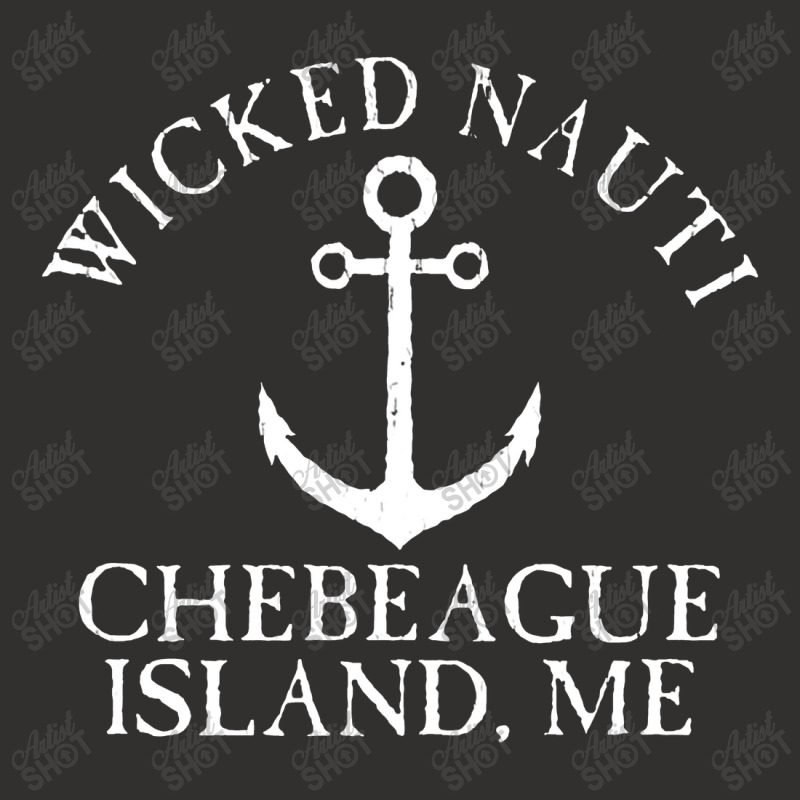 Wicked Nauti Chebeague Island Nautical Distressed Champion Hoodie | Artistshot