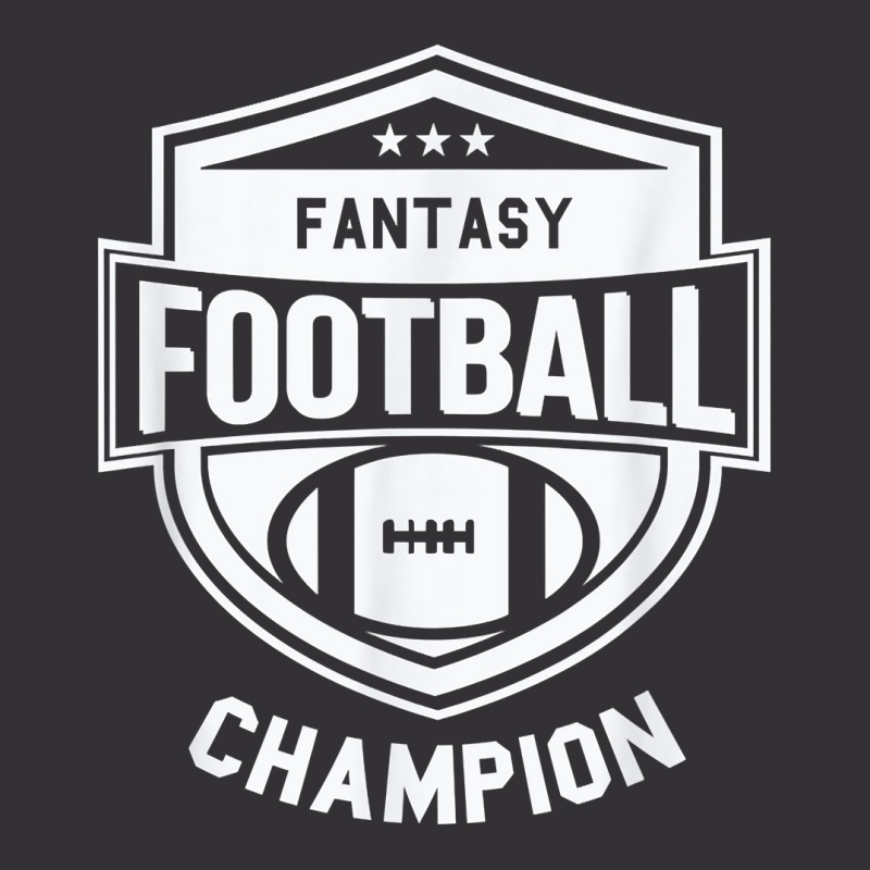 Fantasy Football Champion   League Champ   Winner Quote T Shirt Vintage Short | Artistshot