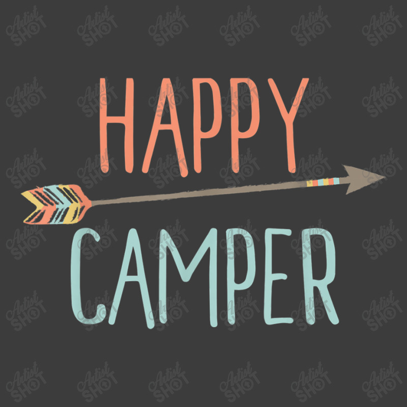 Camping Arrow Happy Camper Camping Men's Polo Shirt | Artistshot