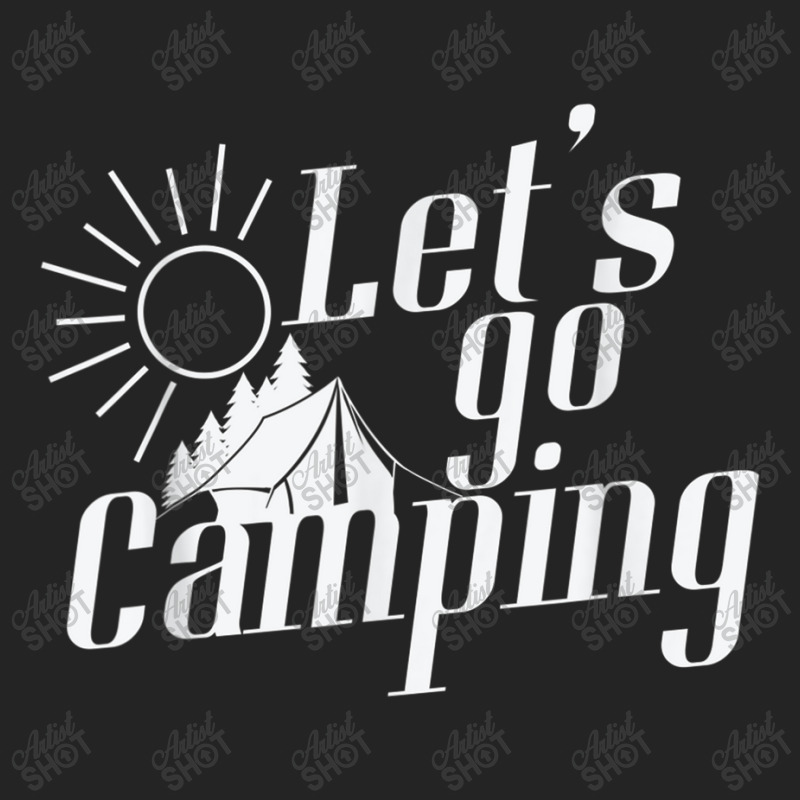 Camping Camping Sunrise Let`s Go Camping 3/4 Sleeve Shirt | Artistshot