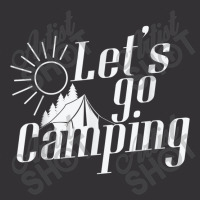 Camping Camping Sunrise Let`s Go Camping Vintage Short | Artistshot