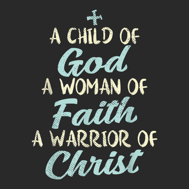 Child God Woman Faith Warrior Christ Jesus Christian Gift T Shirt Toddler T-shirt | Artistshot