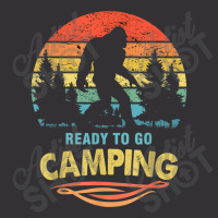 Camping Camping Funny Bigfoot Ready To Go Camping Vintage Hoodie | Artistshot