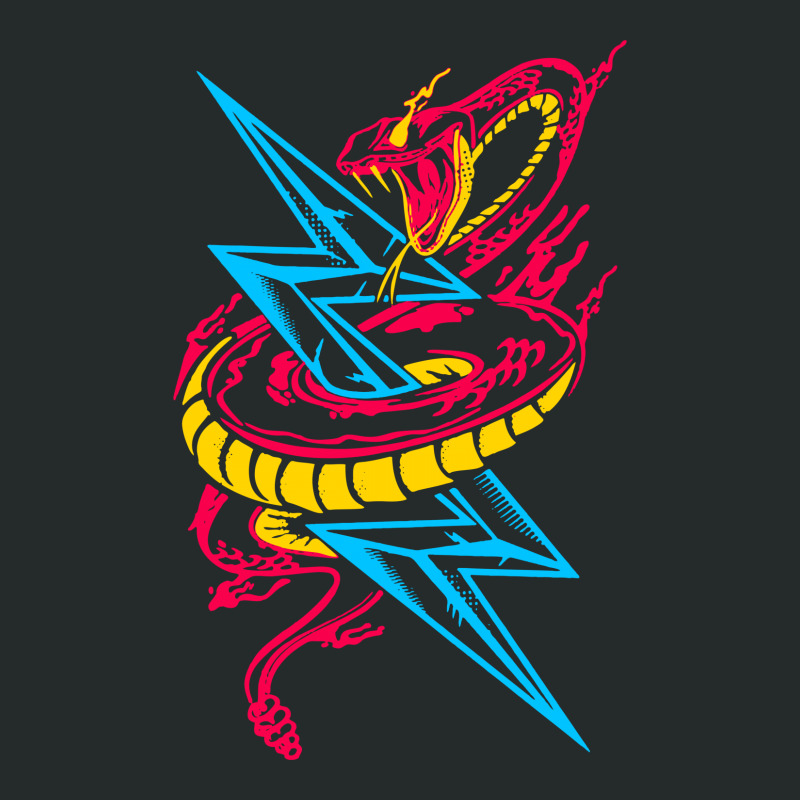 Lightning Serpent Women's Triblend Scoop T-shirt by marla_arts | Artistshot