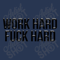 Work Hard Fuck Hard Men Denim Jacket | Artistshot