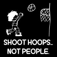 Shoot Hoops Not People For Dark Fleece Short | Artistshot