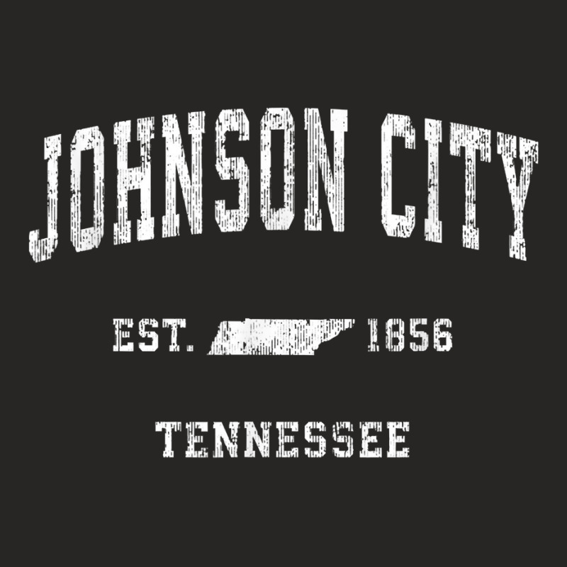 Johnson City Tennessee Tn Vintage Athletic Sports Design T Shirt Ladies Fitted T-Shirt by heartlytreleven | Artistshot