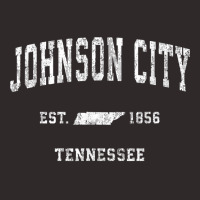 Johnson City Tennessee Tn Vintage Athletic Sports Design T Shirt Racerback Tank | Artistshot