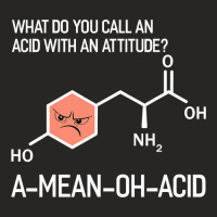 Humor Nerdy Chemistry T Shirt Gifts Amino Acid For Women Men Ladies Fitted T-shirt | Artistshot