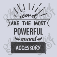 Word Are The Most Powerful Sexual Accessory Fleece Short | Artistshot