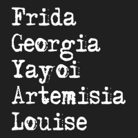 Frida Georgia Yayoi Artemisia Louise For Dark Ladies Polo Shirt | Artistshot