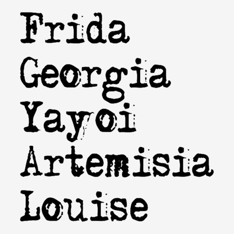 Frida Georgia Yayoi Artemisia Louise For Light Scorecard Crop Tee by nbobatiga | Artistshot