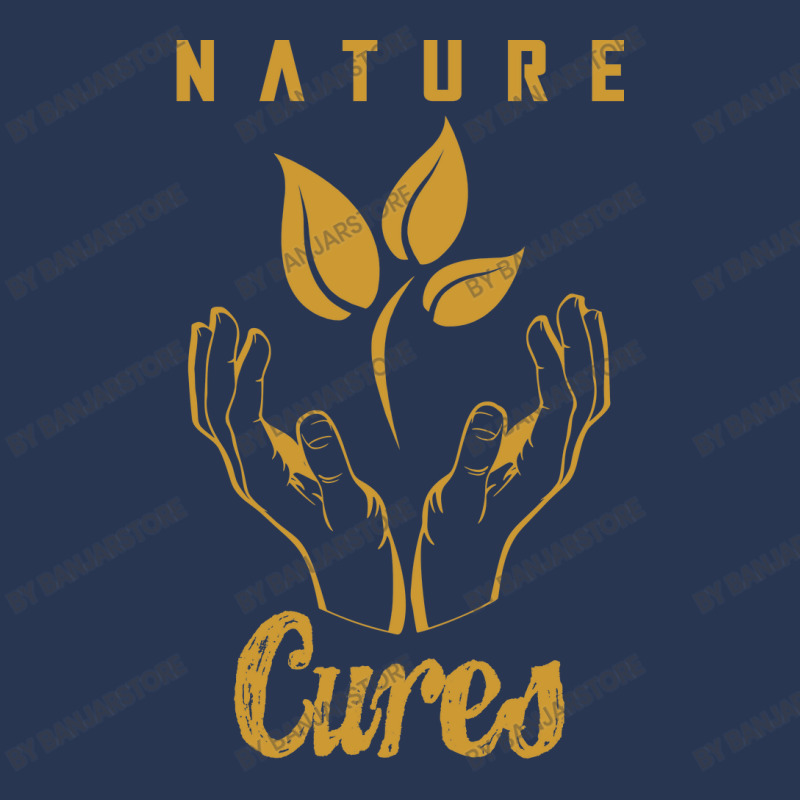 Nature Cures (gold Text) Ladies Denim Jacket by banjarstore | Artistshot