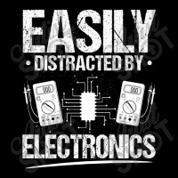 Electrician Easily Distracted By Electronics Electrician Toddler Sweatshirt | Artistshot