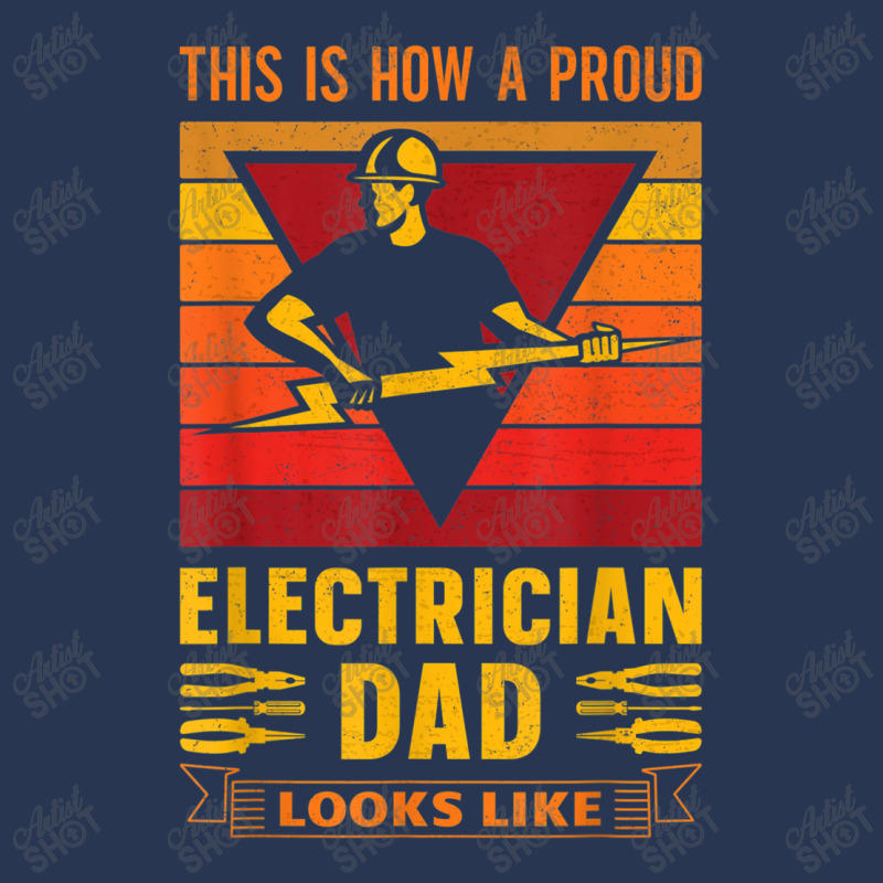 Electrician Electrician Dad Electronics Technician Father Lineman Dad Ladies Denim Jacket by urethrapricey | Artistshot