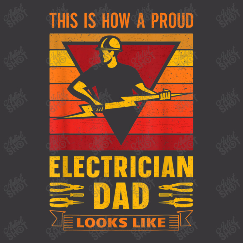 Electrician Electrician Dad Electronics Technician Father Lineman Dad Ladies Curvy T-Shirt by urethrapricey | Artistshot