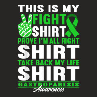 Fight Shirt I Digestive Tract Paralysis I Gastroparesis T Shirt Ladies Fitted T-shirt | Artistshot