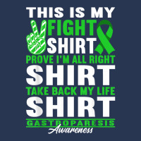 Fight Shirt I Digestive Tract Paralysis I Gastroparesis T Shirt Ladies Denim Jacket | Artistshot