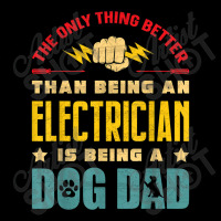 Electrician Electrician Dog Dad Electronics Technician Lineman Dog Dad Toddler Sweatshirt | Artistshot