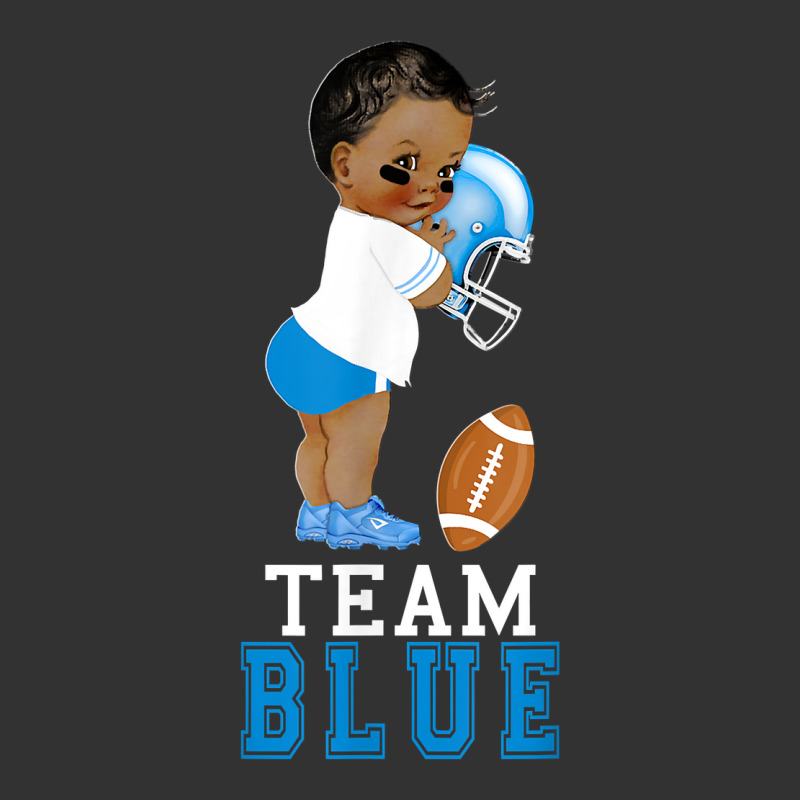 Ethnic Team Blue Football Player Gender Reveal T Shirts Baby Bodysuit by waltervanderwilt1 | Artistshot