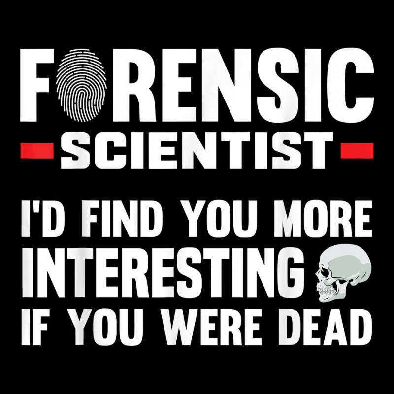 Forensic Scientist Coroner Forensics Science Student T Shirt Kids Cap | Artistshot