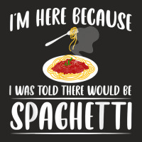 I'm Just Here For Spaghetti Pasta Italian Foodie Lover T Shirt Ladies Fitted T-shirt | Artistshot