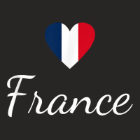 French Pride, France Travel, Love France, Paris France Flag T Shirt Ladies Fitted T-shirt | Artistshot