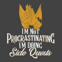 Not Procrastinating Side Quests Funny Rpg Gamer Dragons T Shirt Vintage T-shirt | Artistshot