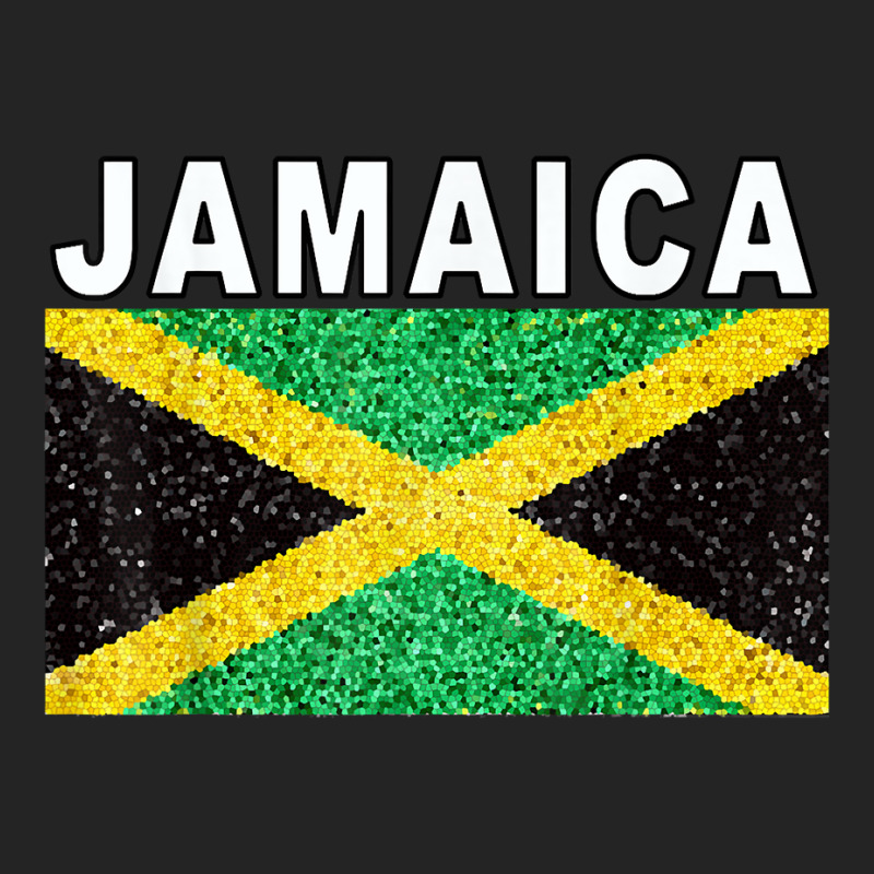 Jamaica Flag Artistic Jamaican National Pride T Shirt 3/4 Sleeve Shirt by rainandehay | Artistshot