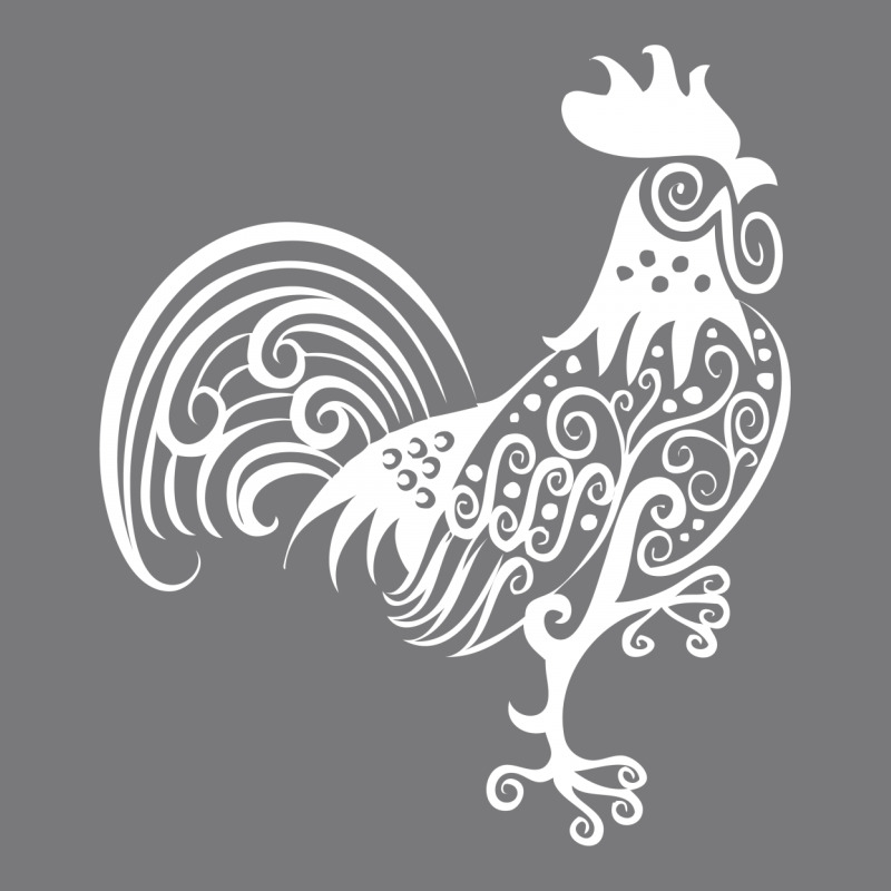 Rooster Pattern Ornament Women's Triblend Scoop T-shirt by Specstore | Artistshot