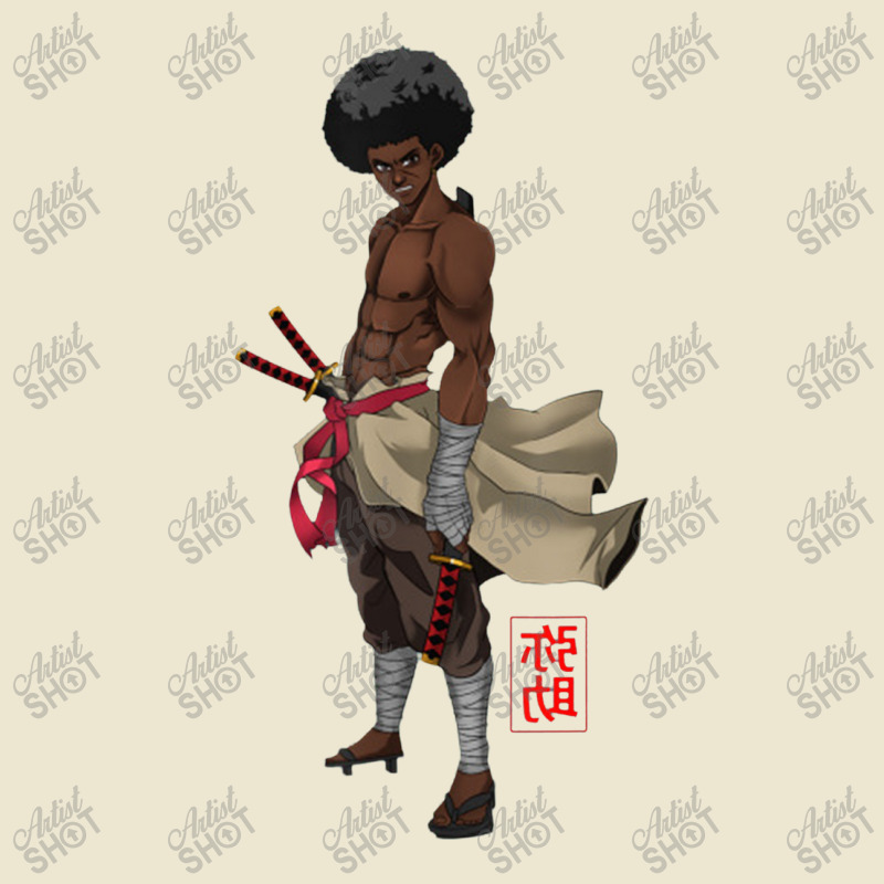 Samurai Afro Black Yasuke Sengoku Warrior Ronin Anime Fan Cropped Hoodie by dwindupadi | Artistshot