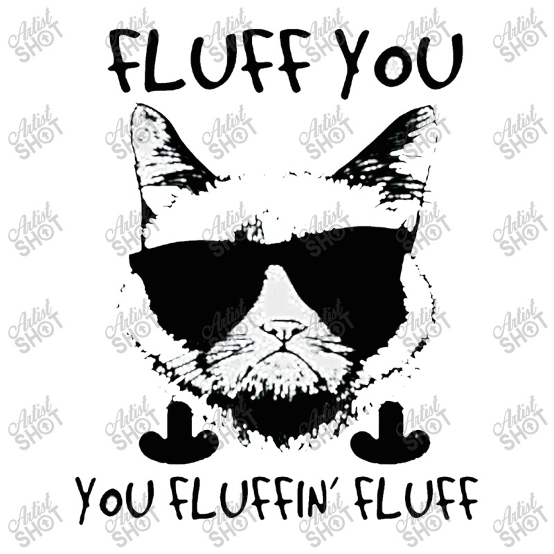 Cat Fluff You Feline Novelty Slogan Gildan Crop Top by geraimamik | Artistshot