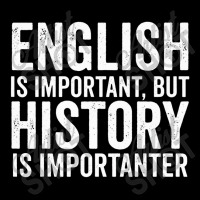 English Is Important But History Is Importanter Cool V-neck Tee | Artistshot