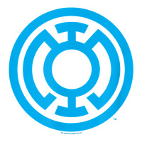 Green Lantern Light Blue Emblem T Shirt Sticker | Artistshot