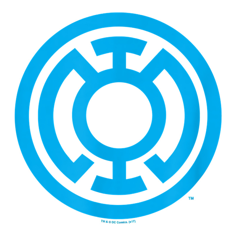 Green Lantern Light Blue Emblem T Shirt Sticker | Artistshot