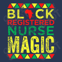 Black Registered Nurse Magic Ladies Denim Jacket | Artistshot