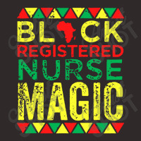 Black Registered Nurse Magic Racerback Tank | Artistshot