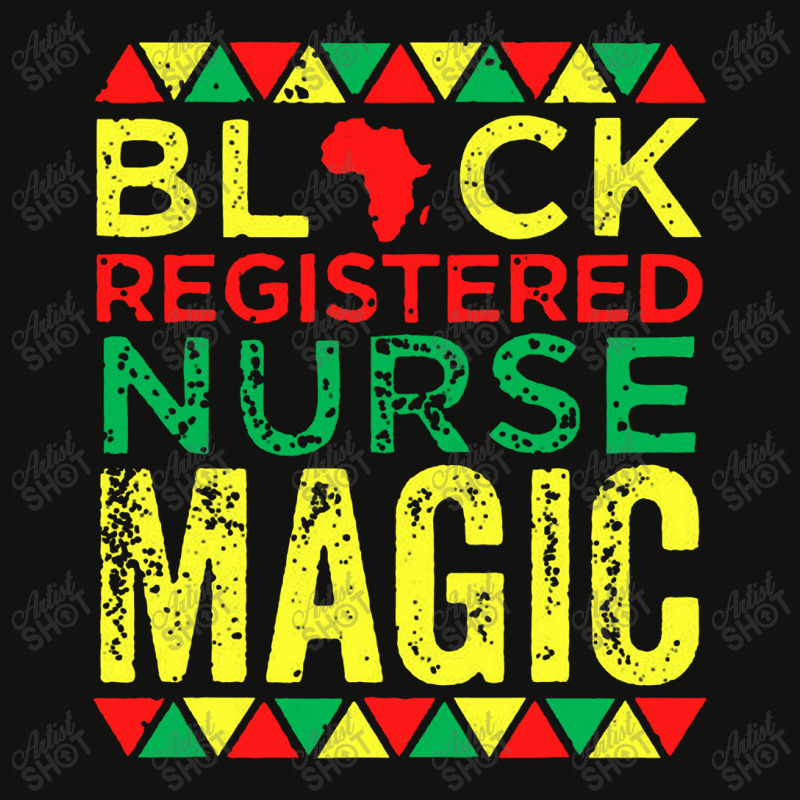 Black Registered Nurse Magic Scorecard Crop Tee | Artistshot