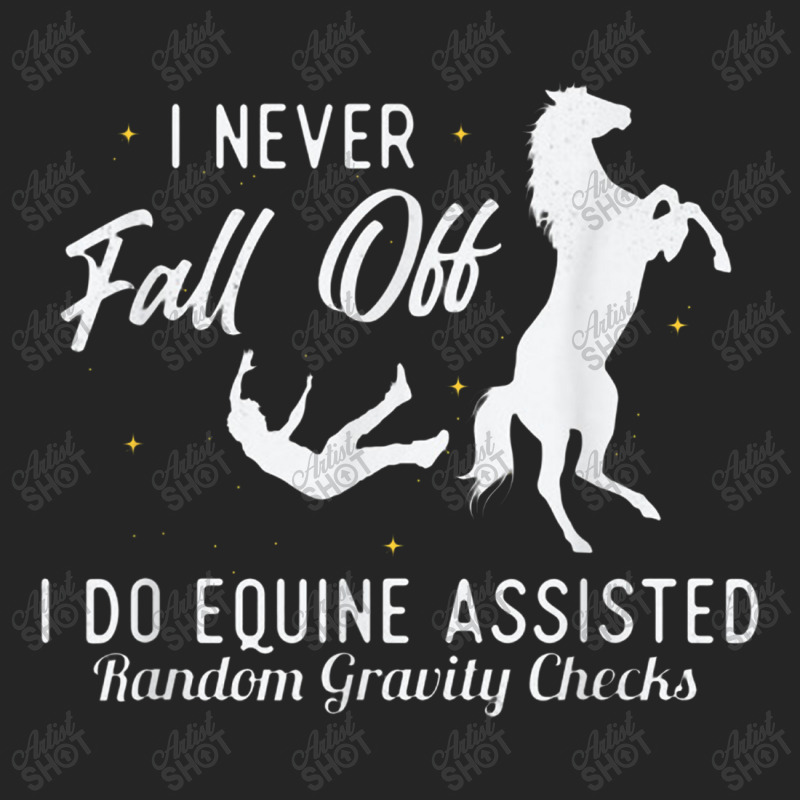 Equine Assisted Gravity Checks   Equestrian Horse Rider Unisex Hoodie | Artistshot