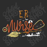 Er Nurse Halloween Ed Emergency Room Nursing Witch On Broom Exclusive T-shirt | Artistshot