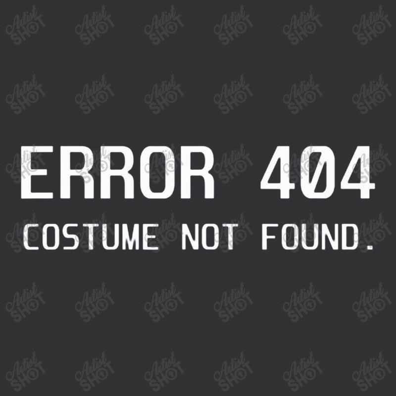 Error 404 Costume Not Found Lazy Halloween Funny Giftgift Vintage Short | Artistshot