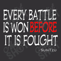 Every Battle Is Won Before It Is Fought Sun Tzu Vintage Short | Artistshot