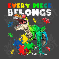 Every Piece Belongs Dinosaur Autism Awareness Puzzle Vintage T-shirt | Artistshot