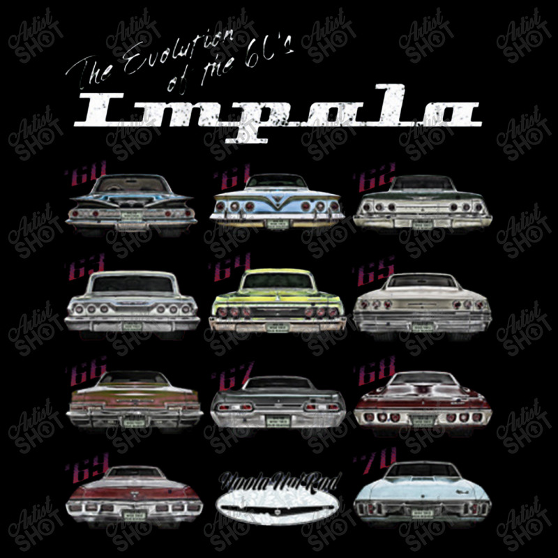 Evolution Of The 60s Impala,1960,hot Rod,muscle Car,mashup Lightweight Hoodie | Artistshot