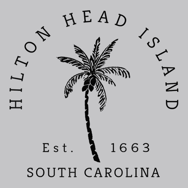 Retro Cool Original Hilton Head Island Palm Tree Novelty Art T Shirt Baby Bodysuit by waltervanderwilt1 | Artistshot