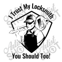 I Trust My Locksmith Baby Tee | Artistshot