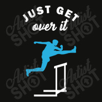 Just Get Over It Hurdle Race Scorecard Crop Tee | Artistshot