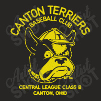 Canton Terriers Retro Baseball Ladies Fitted T-shirt | Artistshot